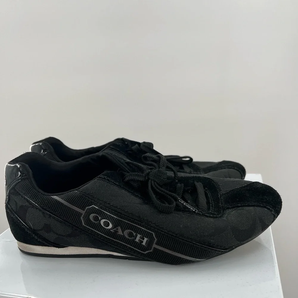 Coach Hilary Black Sneakers Ladies 7M